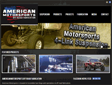 Tablet Screenshot of american-motorsports.net